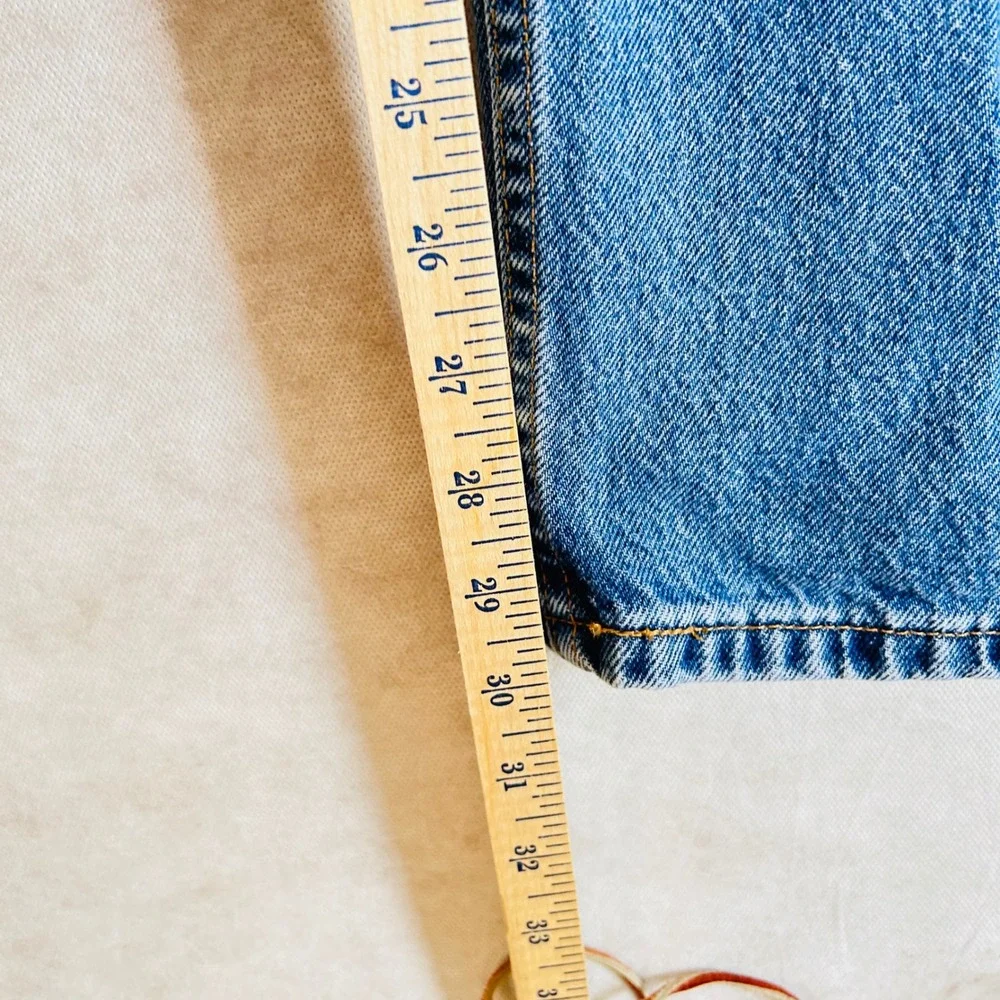 Levi's 540 Relaxed Fit Jeans‎ Men's W52 L30 Light Wash Denim Pants Brown Tab